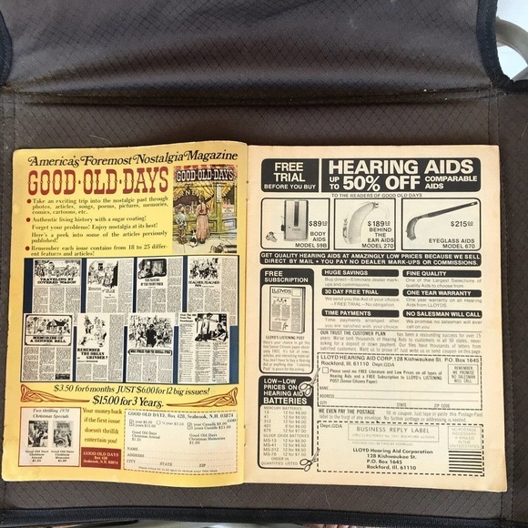 Vintage Good Old Days Magazine Lot Of Three ‘78, ‘79, ‘80 Pre-Owned - Picture 7 of 12